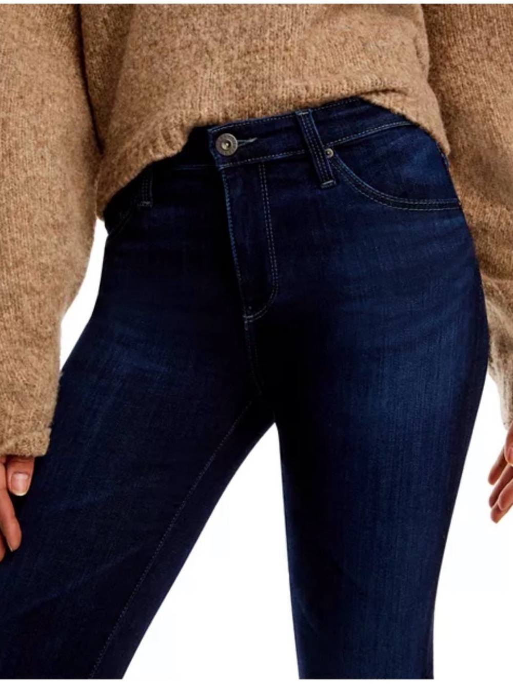 AG Adriano Goldschmied| Prima Ankle Skinny Jeans 26R Dark Wash Stretch - Picture 5 of 12
